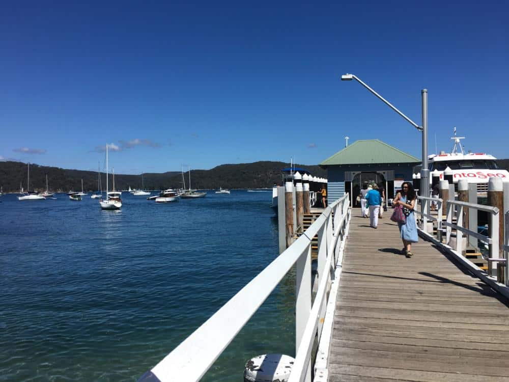 Pittwater estuary calm waters boat ramp filming location