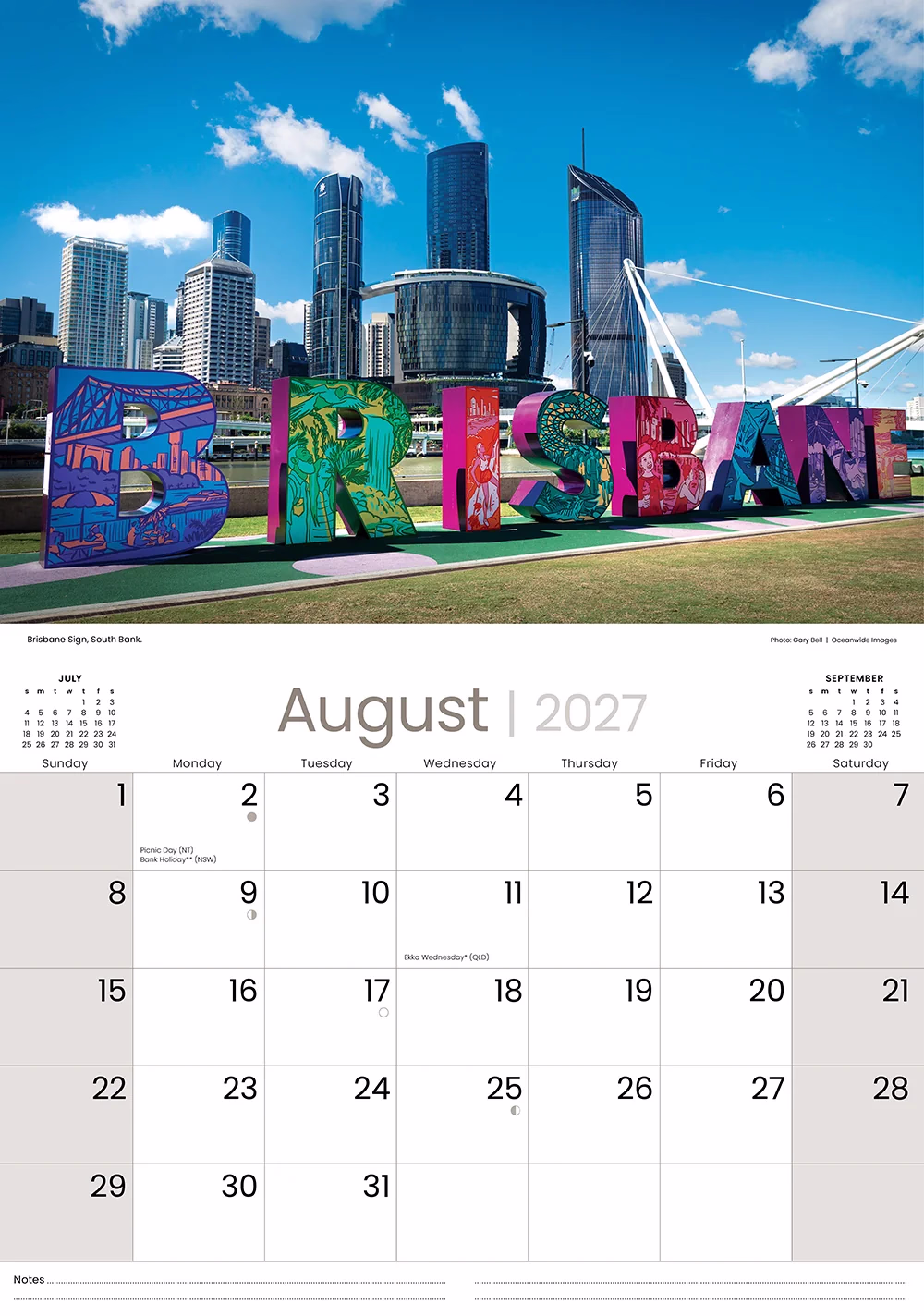 Brisbane events and festival crowds through the year, showing the city's seasonal calendar