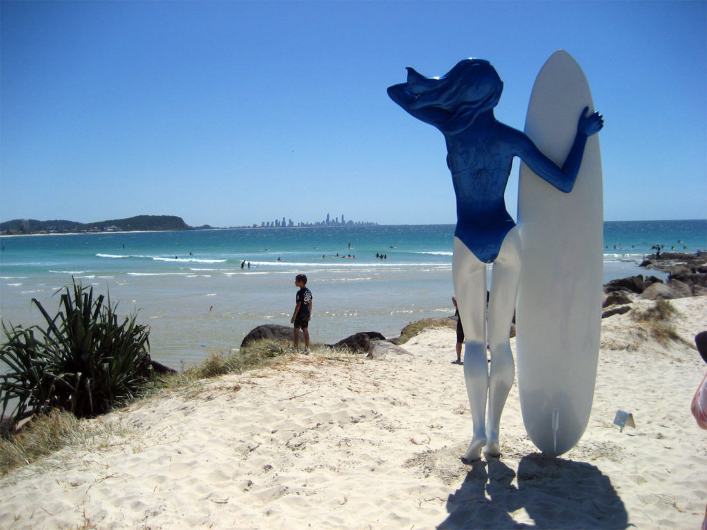 Snapper Rocks and the Superbank at Coolangatta, a world-class break and the wrong place for a first surf lesson